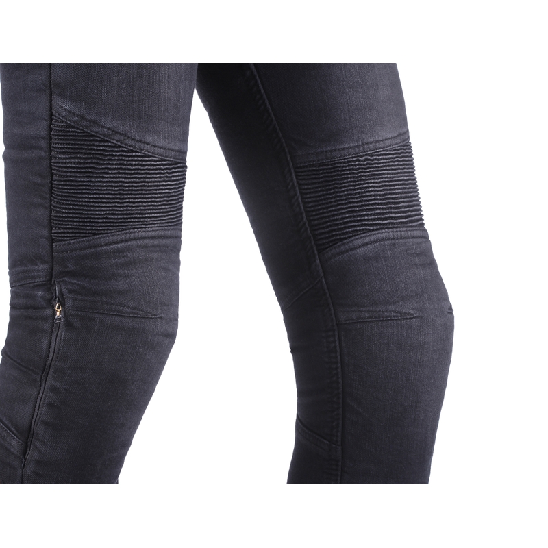 Damskie jeansy Street Racer Spike II Slim fit CE w kolorze czarnym