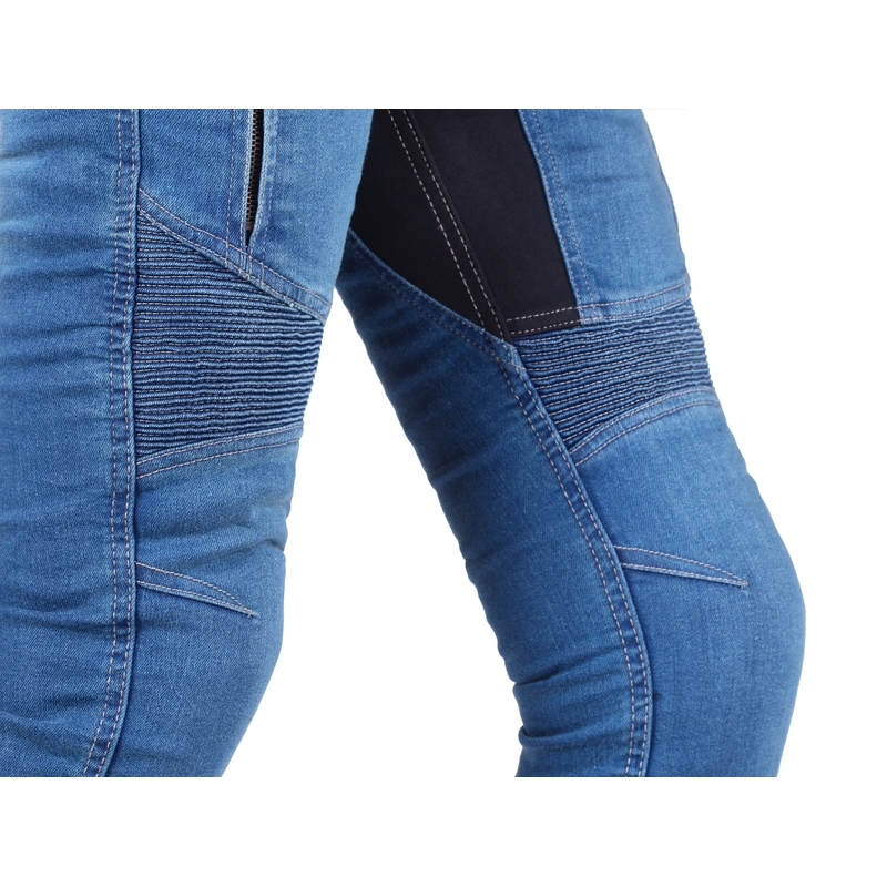 Damskie jeansy Street Racer Stretch II Slim fit CE niebieskie