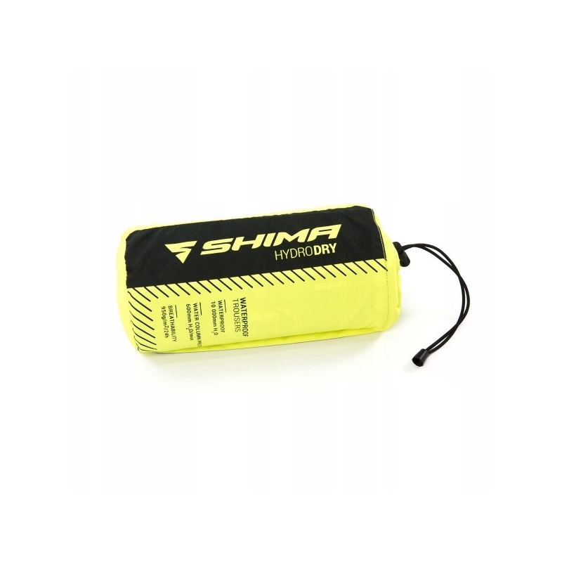 Spodnie przeciwdeszczowe Shima HydroDry+ fluo yellow.