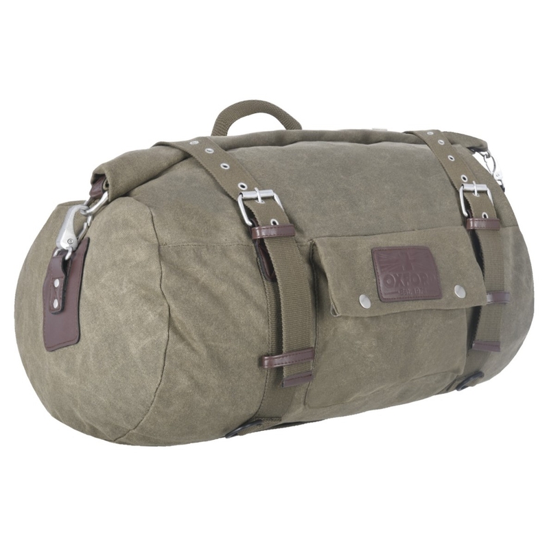 Oxford Roll Bag Heritage 30l khaki zielony