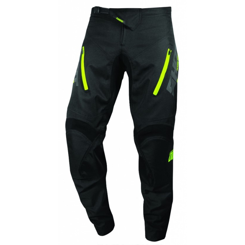 Motocrossowe spodnie Shot Climatic czarno-fluo żółte wyprzedaż