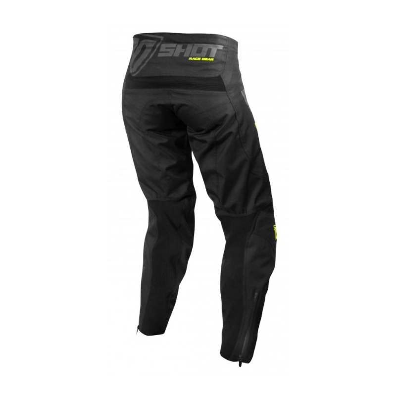 Motocrossowe spodnie Shot Climatic czarno-fluo żółte wyprzedaż