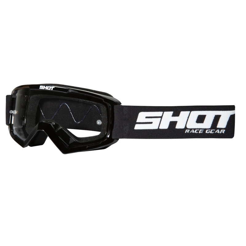 Gogle motocrossowe dla dzieci Shot Rocket czarne
