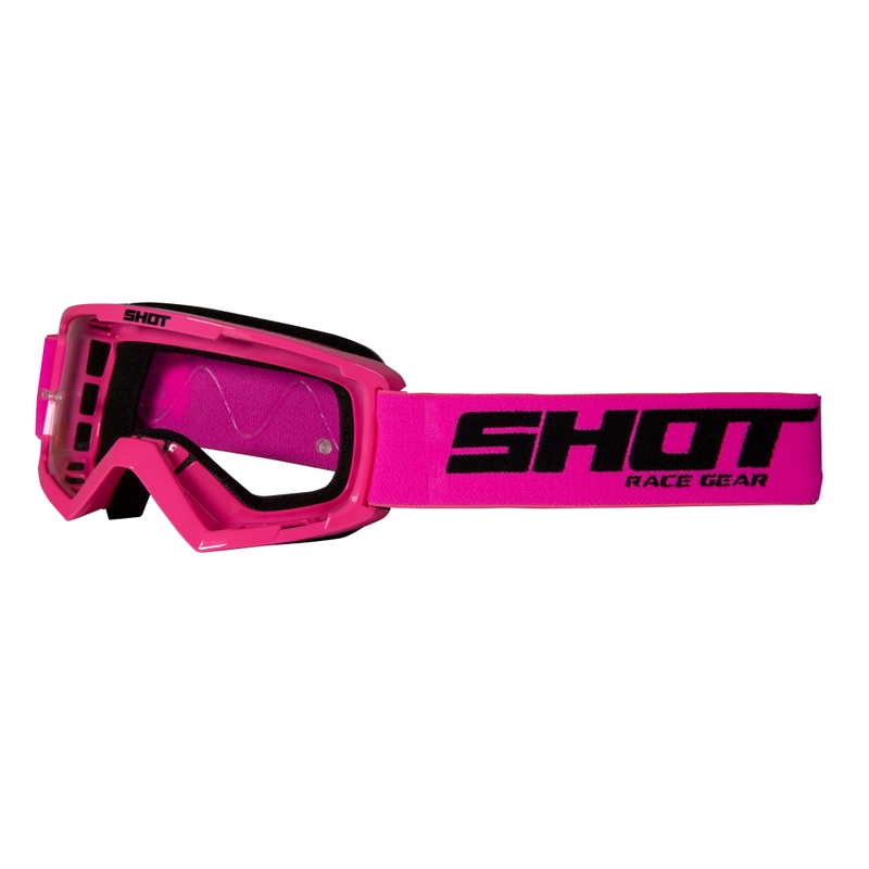Gogle motocrossowe dla dzieci Shot Rocket różowe