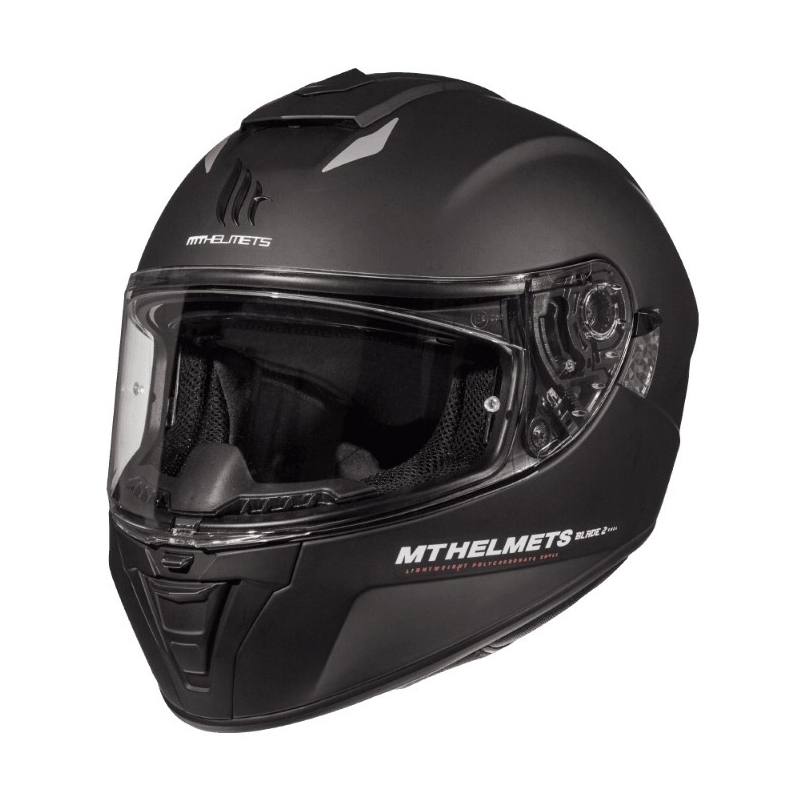 Integralny kask motocyklowy MT Blade 2 SV Solid czarny matowy - II. akosť