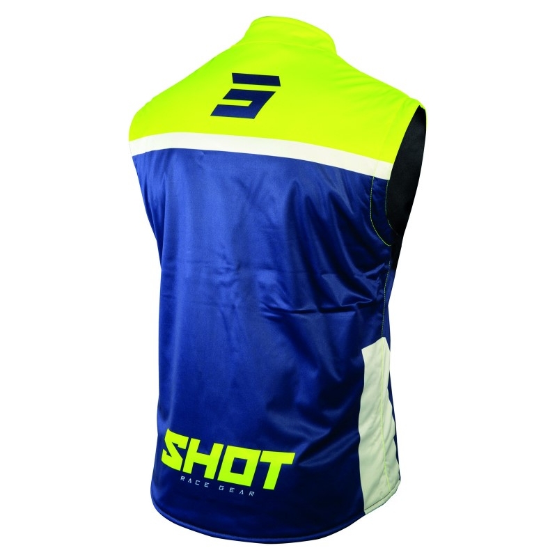 Kamizelka softshellowa Shot Lite blue-fluo yellow wyprzedaż