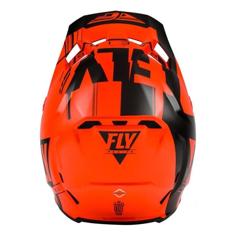Kask motocrossowy FLY Racing Formula Vector black-fluo orange