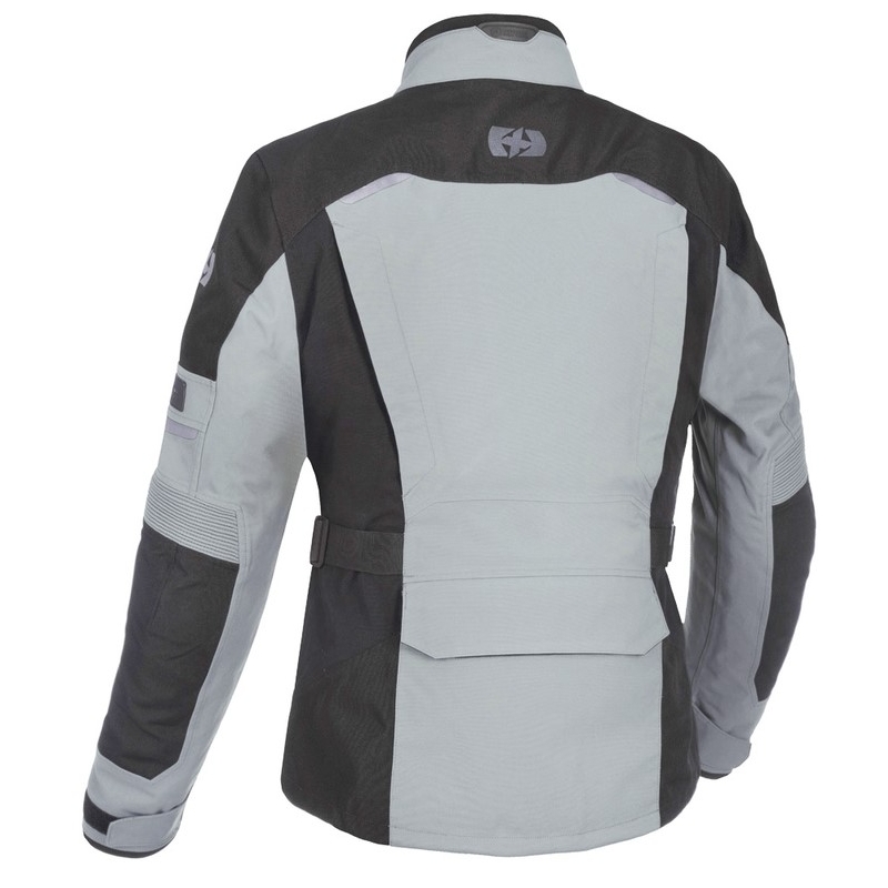 Kurtka motocyklowa Oxford Advanced Mondial szaro-czarna