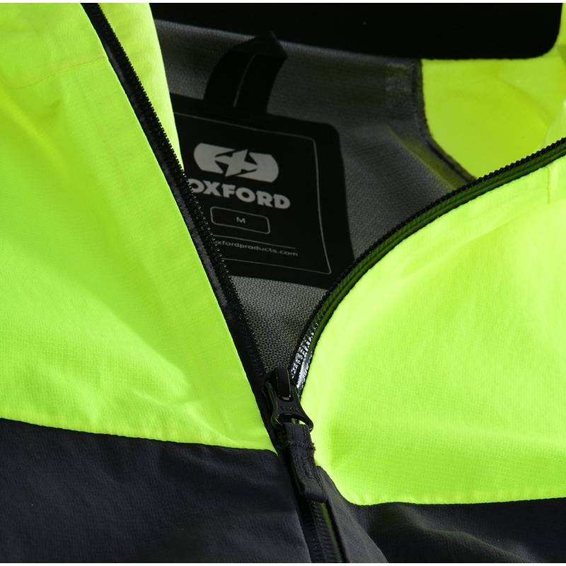 Kurtka przeciwdeszczowa Oxford Advanced Rain Seal Pro black-grey-fluo yellow wyprzedaż