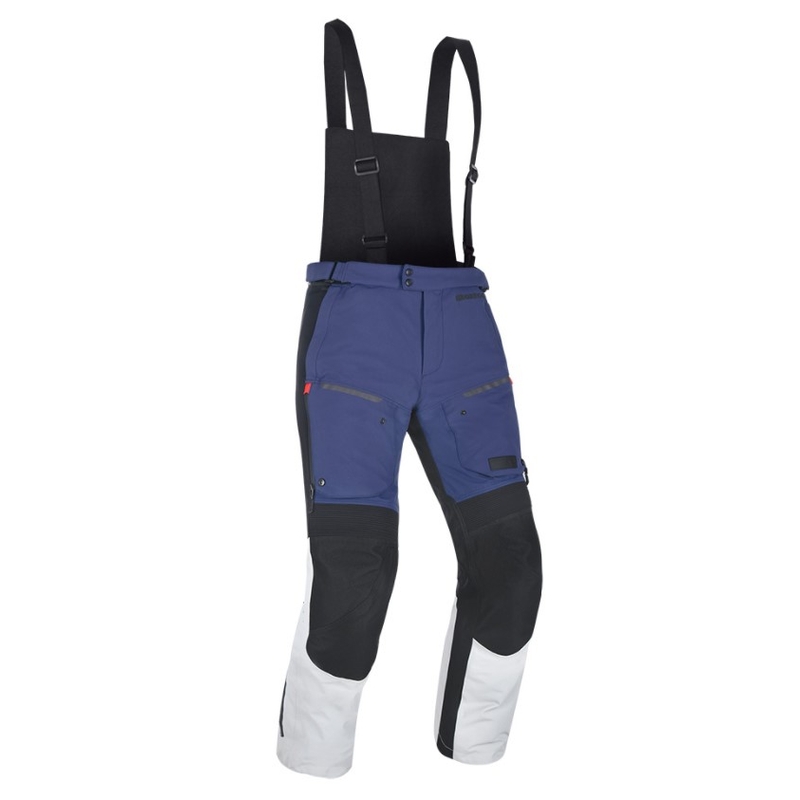 Spodnie motocyklowe Oxford Advanced Mondial szaro-czarno-niebieskie wyprzedaż