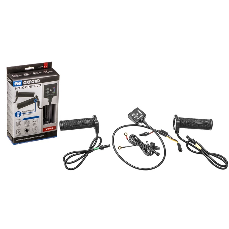 Sportowe podgrzewane uchwyty Oxford Hotgrips Evo Thermistor