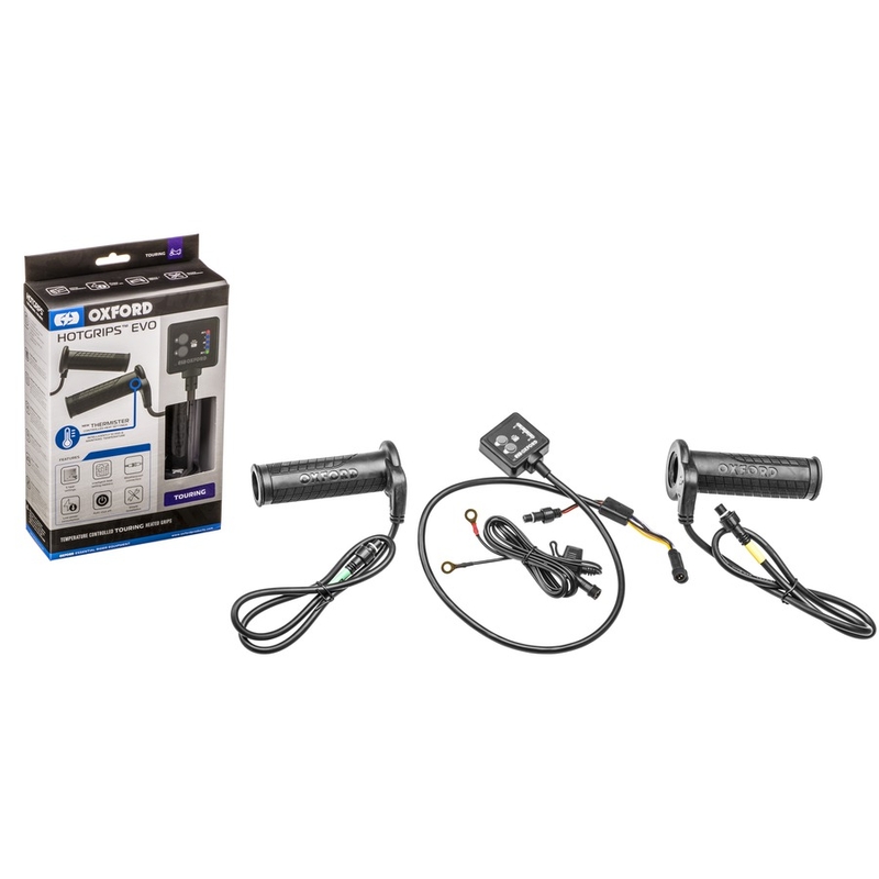 Oxford Hotgrips Evo Thermistor Touring podgrzewane uchwyty wylotowe
