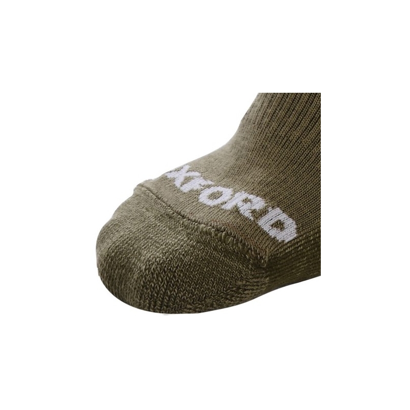 Skarpetki Oxford Merino khaki zielone