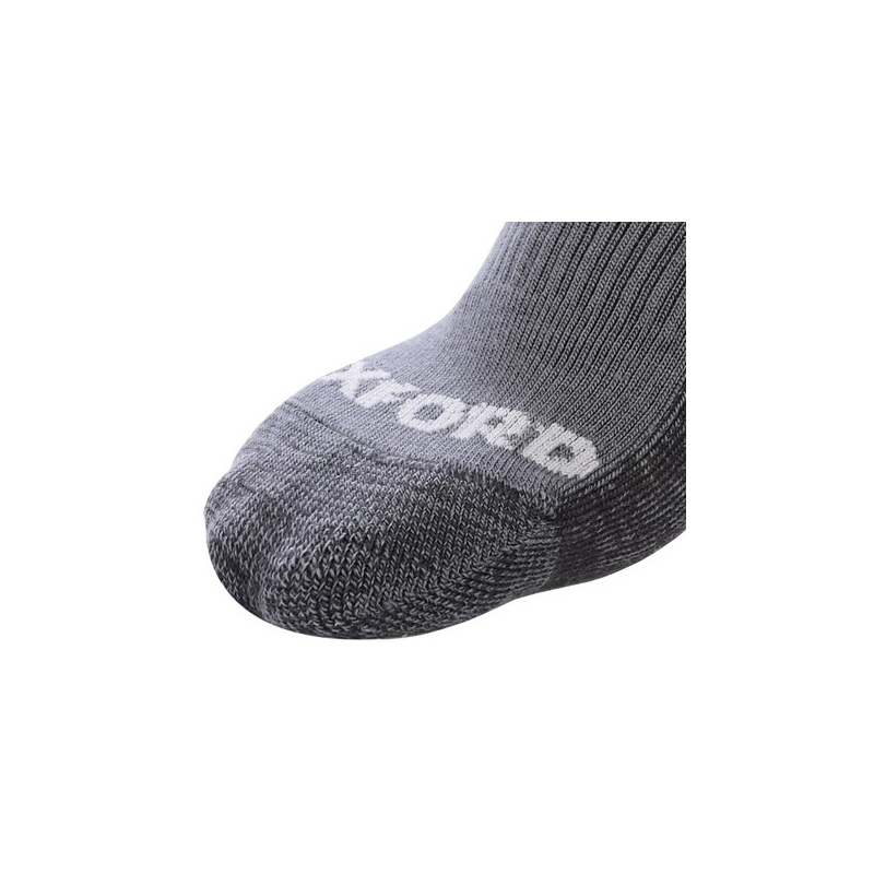 Skarpetki Oxford Merino szare