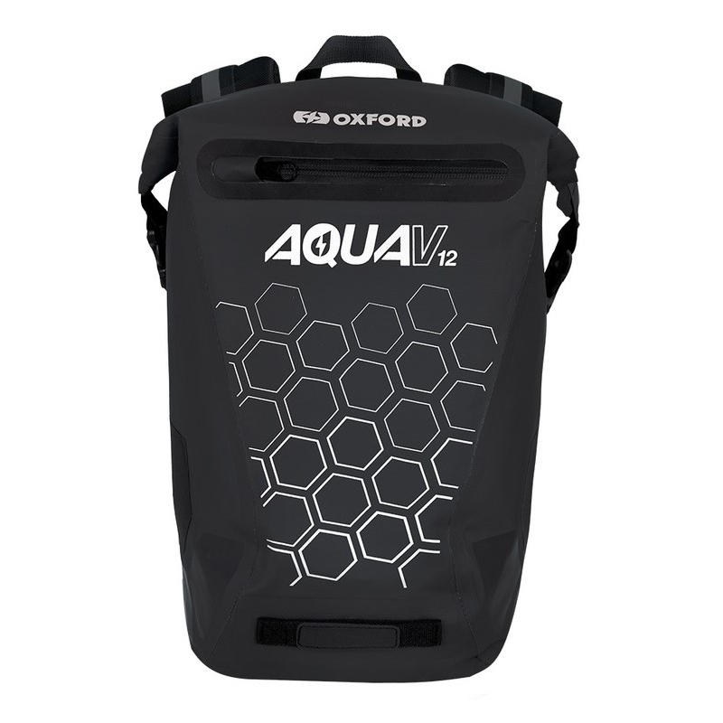 Wodoodporny plecak Oxford AQUA V12 czarny 12 l