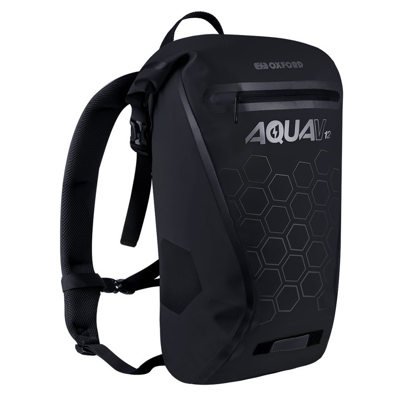 Wodoodporny plecak Oxford AQUA V12 czarny 12 l