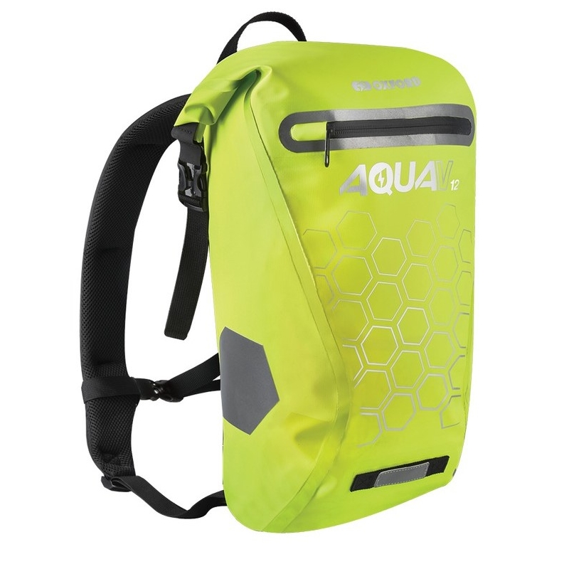 Wodoodporny plecak Oxford AQUA V12 fluo yellow 12 l