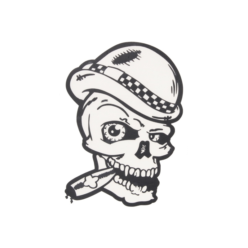 Naklejka Skull Cygaro