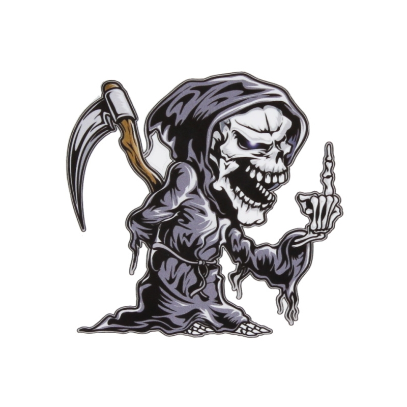 Naklejka Skull prawa