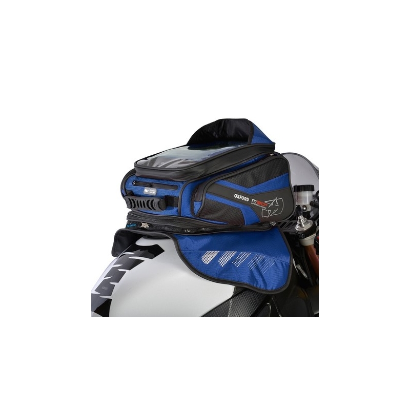 Tankbag na motocykl Oxford M30R czarno-niebieski