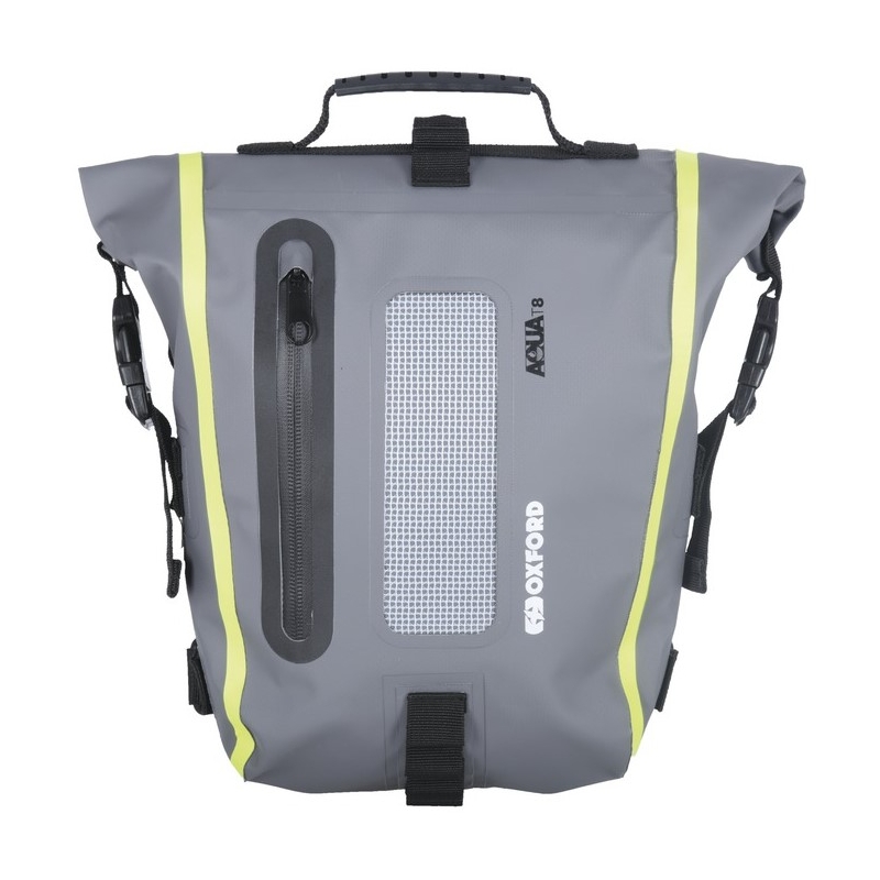 Oxford Aqua T8 Tail bag black-grey-fluo yellow