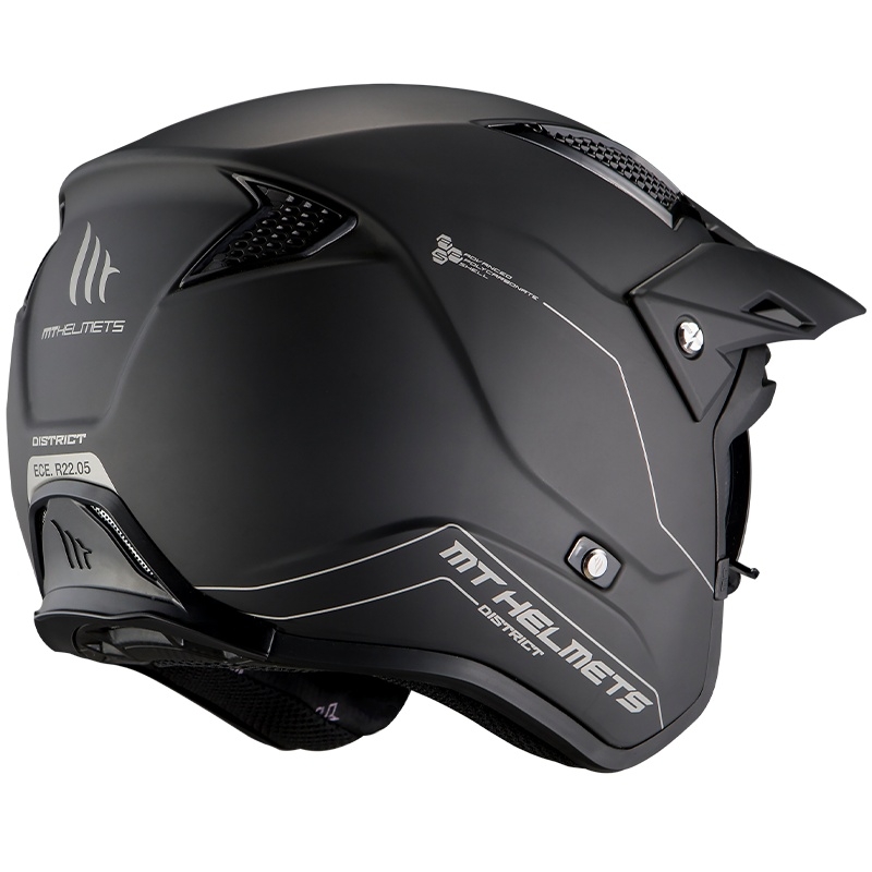 Kask motocyklowy MT Streetfighter SV Solid czarny matowy - II. jakość