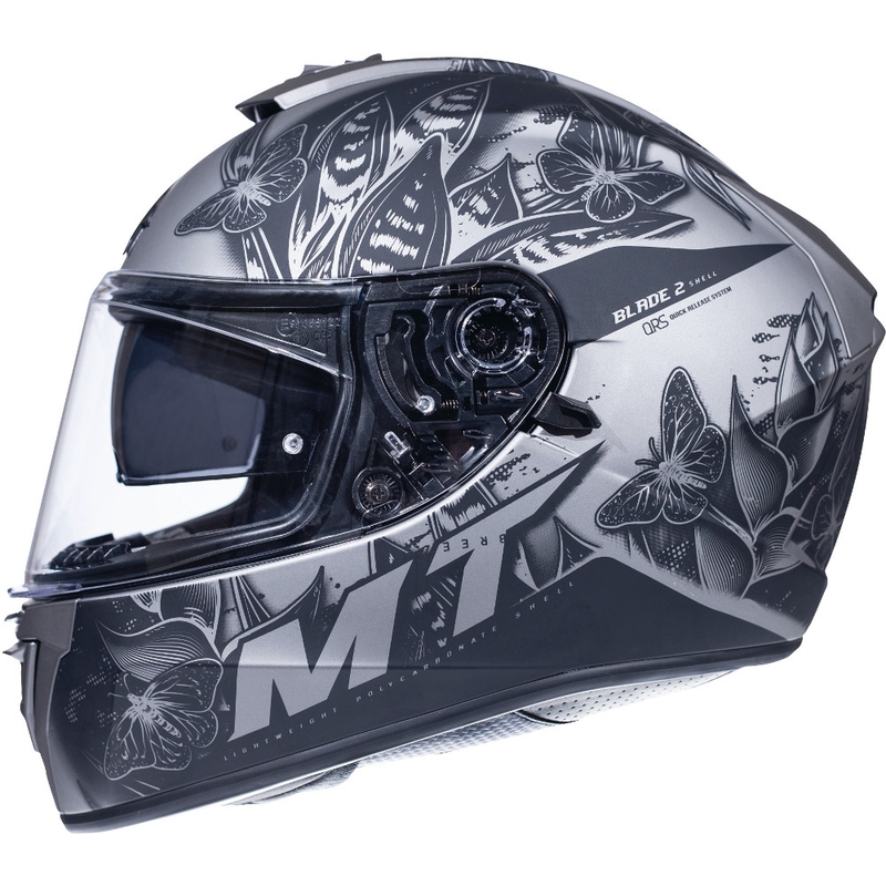 Integralny kask motocyklowy MT Blade 2 SV Breeze szary matowy - II. jakość