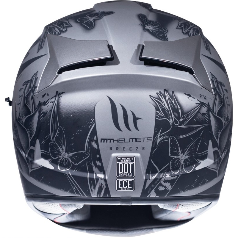 Integralny kask motocyklowy MT Blade 2 SV Breeze szary matowy - II. jakość