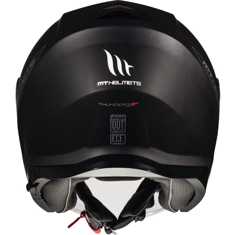 Otwarty kask motocyklowy MT Thunder 3 SV Solid czarny matowy - II. jakość