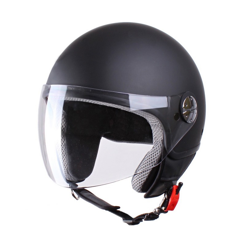 Kask moto otwarty MT Zyclo czarny matowy wyprzedaż