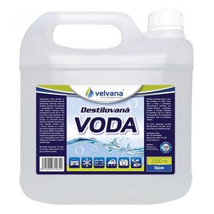 Woda destylowana velvana 3 l