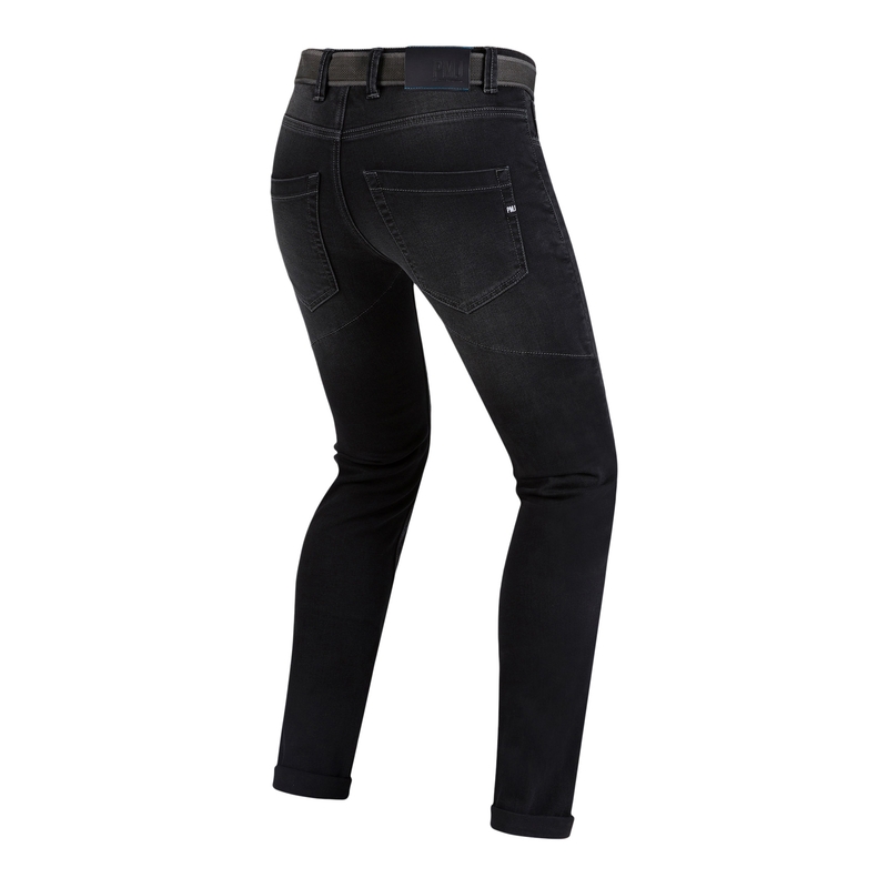 Jeansy motocyklowe PMJ Caferacer Legend czarne