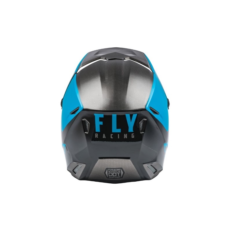 Kask motocrossowy FLY Racing Kinetic Straight blue-grey-black