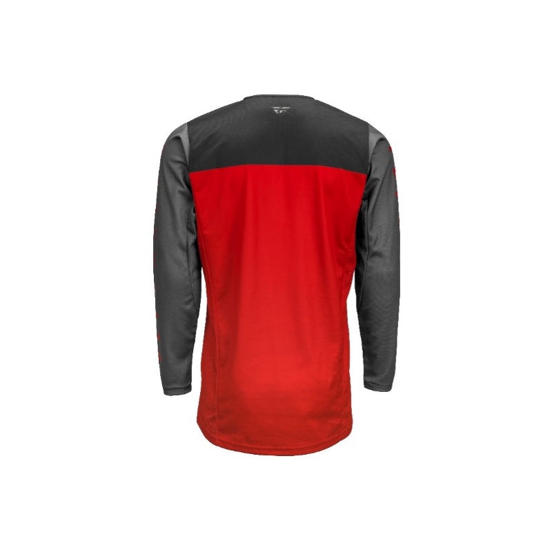 Koszulka motocrossowa FLY Racing Kinetic K121 2021 red-grey-black outlet. wyprzedaż