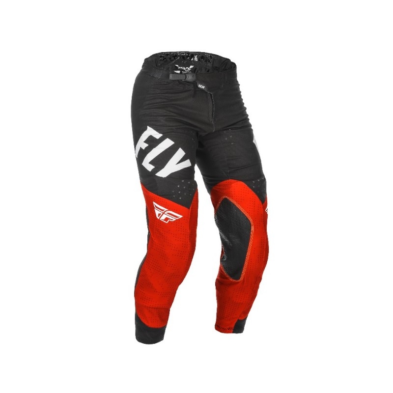 Motocrossowe spodnie FLY Racing Evolution 2021 czerwono-czarno-białe