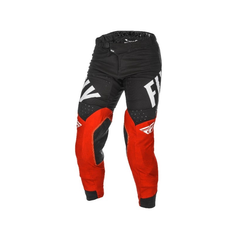 Motocrossowe spodnie FLY Racing Evolution 2021 czerwono-czarno-białe