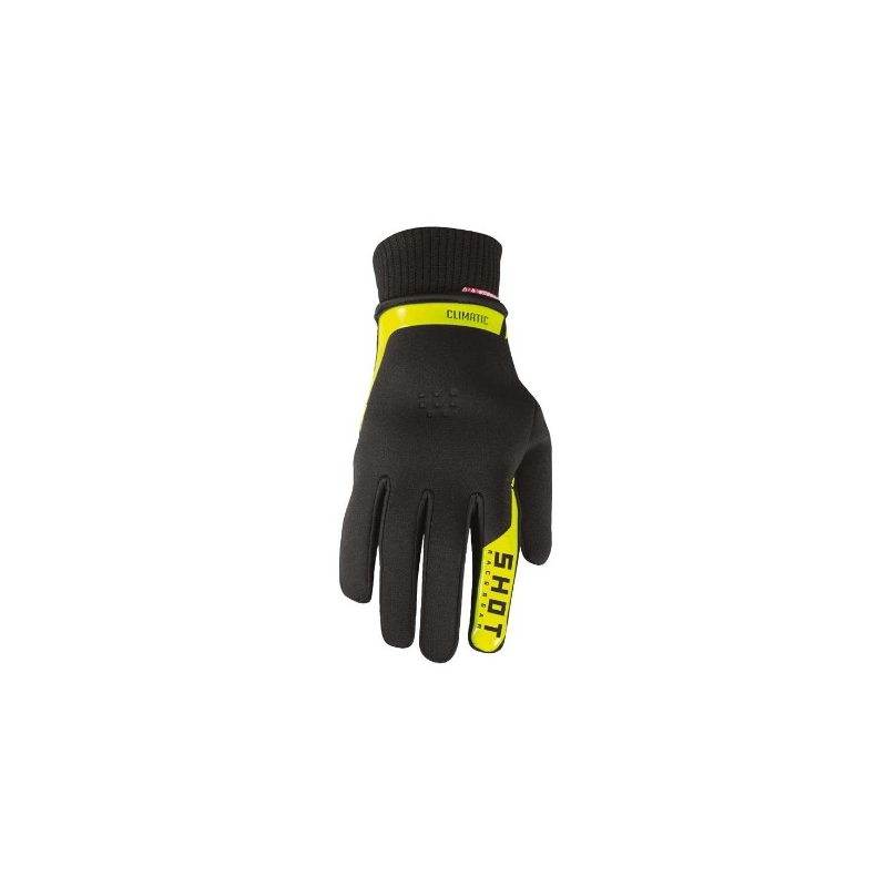Motocrossowe rękawice Shot Climatic 2.0. czarno-fluo żółte wyprzedaż