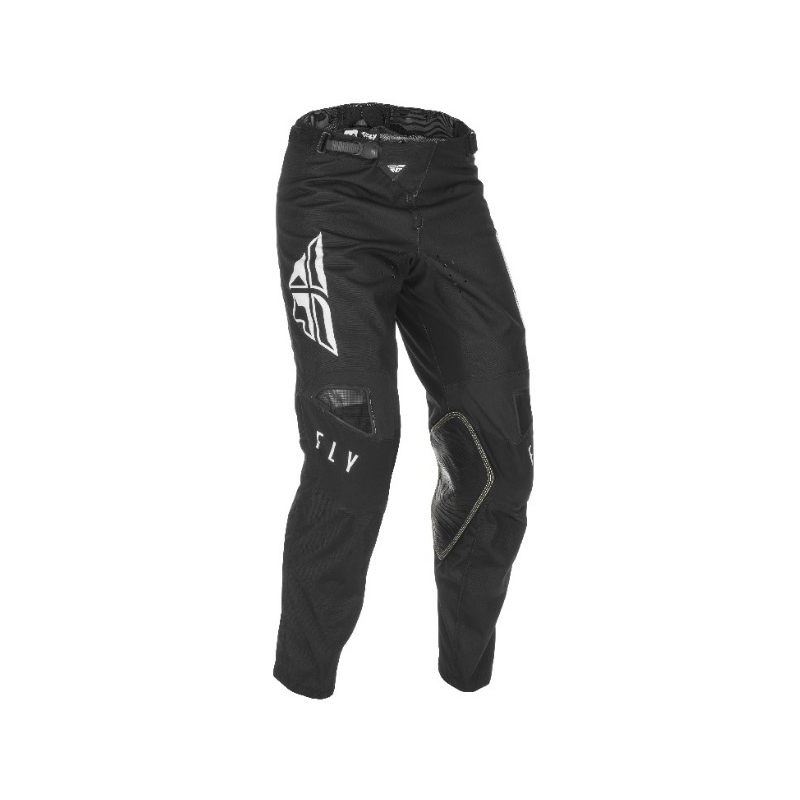 Motocrossowe spodnie FLY Racing Kinetic K121 2021 czarno-białe