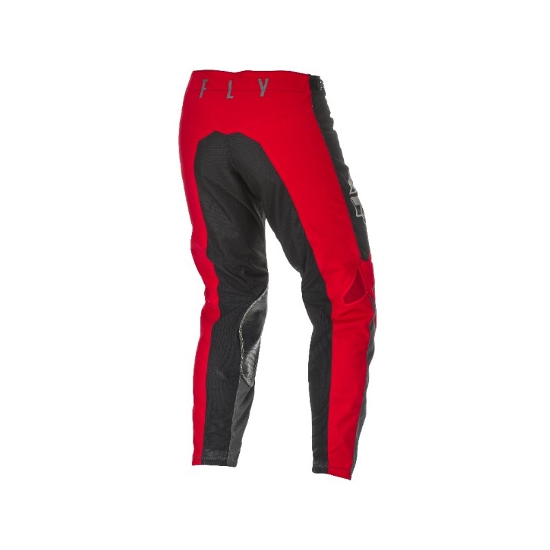 Motocrossowe spodnie FLY Racing Kinetic K121 2021 czerwono-szaro-czarne