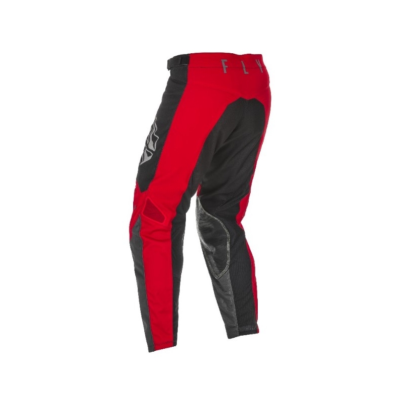 Motocrossowe spodnie FLY Racing Kinetic K121 2021 czerwono-szaro-czarne