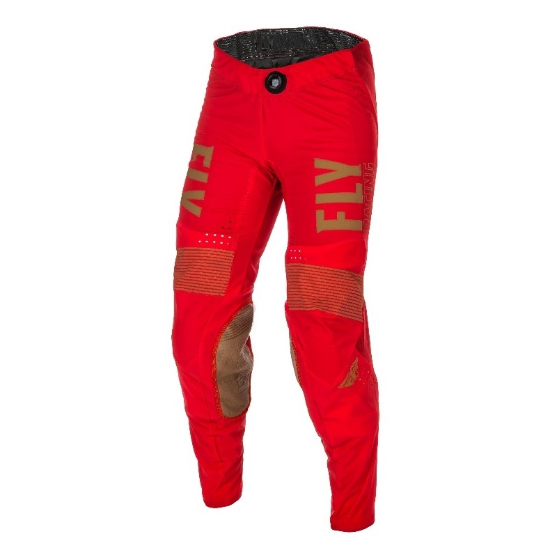 Motocrossowe spodnie FLY Racing Lite 2021 czerwono-zielone