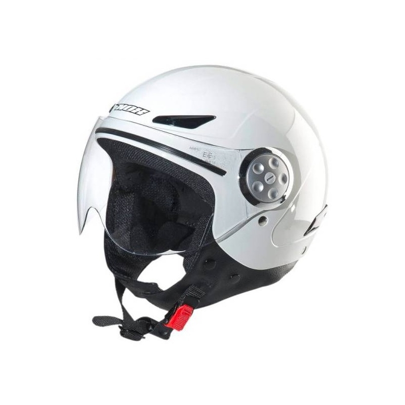 Dziecięcy otwarty kask motocyklowy NOX N216 biały - II. jakość