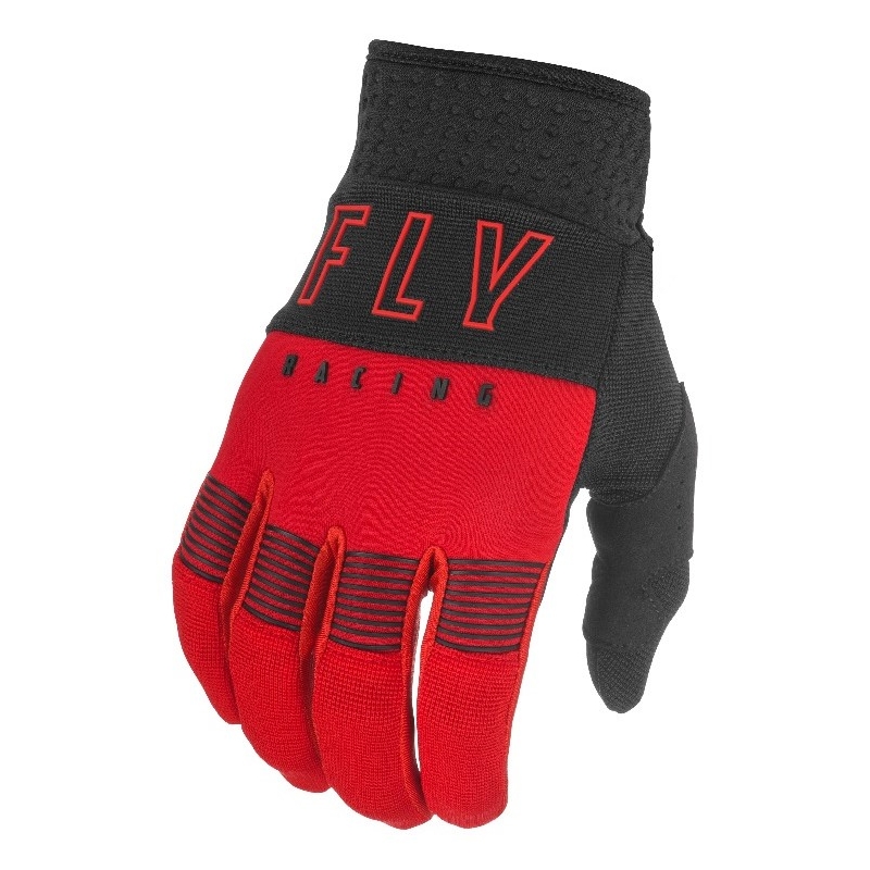 Motocrossowe rękawice FLY Racing F-16 2021 czarwono-czarne