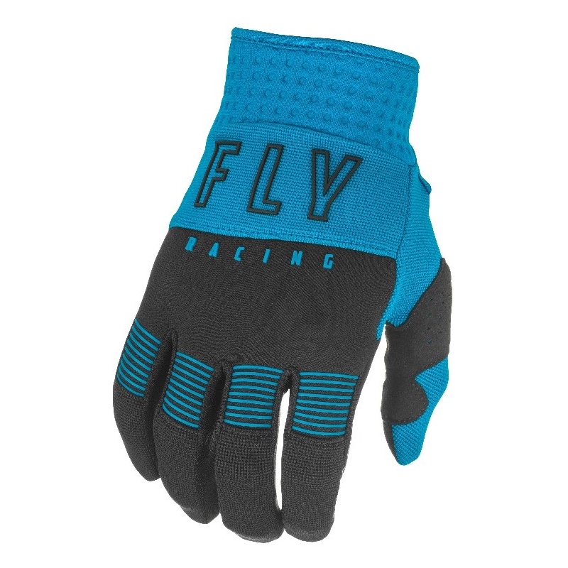 Motocrossowe rękawice FLY Racing F-16 2021 niebiesko-czarne