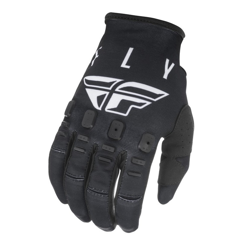 Motocrossowe rękawice FLY Racing Kinetic K121 czarno-białe