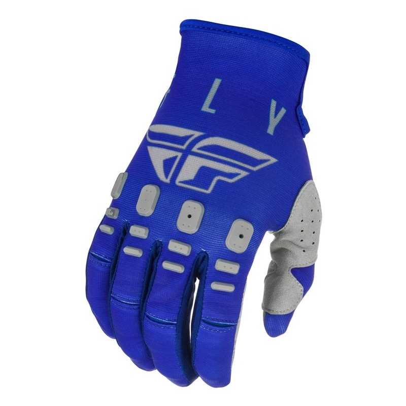 Motocrossowe rękawice FLY Racing Kinetic K121 niebiesko-szare