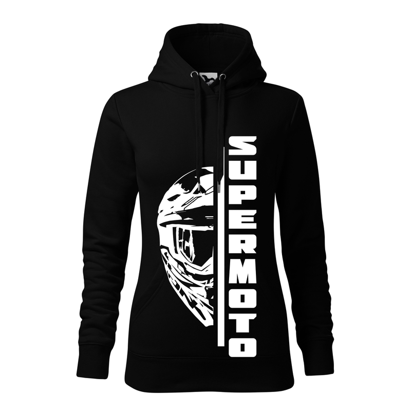 Bluza damska SUPERMOTO czarna wyprzedaż