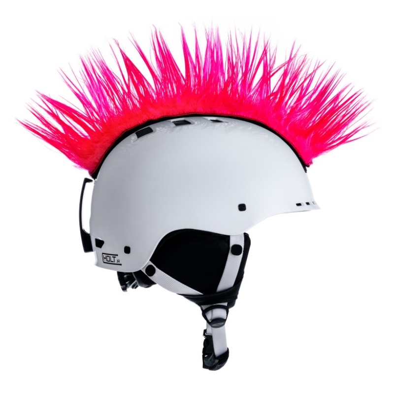 Mohawk kask czapka różowa