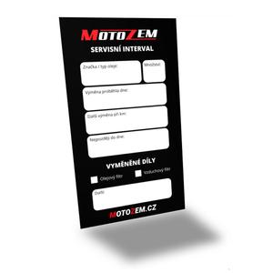 Etykieta serwisowa MotoZem