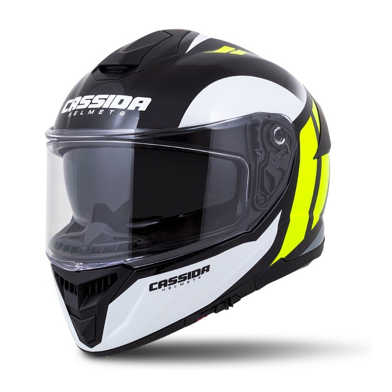 Kask integralny Cassida Integral GT 2.0 Ikon black-white-grey-fluo yellow
